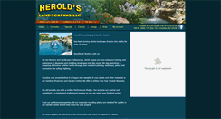 Desktop Screenshot of heroldsgardencenter.com
